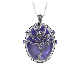 Dearest Descendants Vintage Inspired Family Tree Pendant