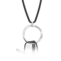 Eternity Eyeglasses Pendant with Accent Stones