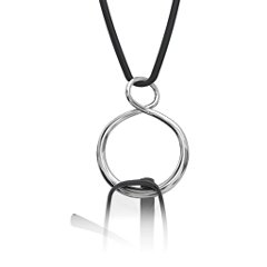 In Harmony Eyeglass Pendant – Sterling Silver