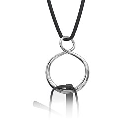 In Harmony Eyeglass Pendant in 925 Sterling Silver