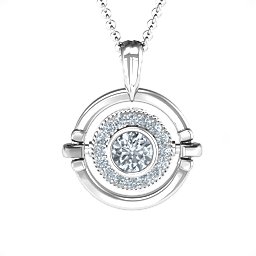 Classic Flip Pendant in 925 Sterling Silver