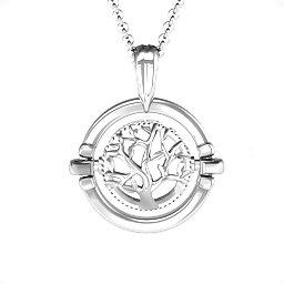 Classic Flip Pendant in 925 Sterling Silver