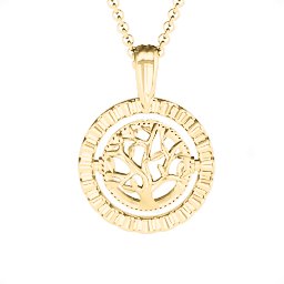 Ornate Flip Pendant in 9K Solid Yellow Gold