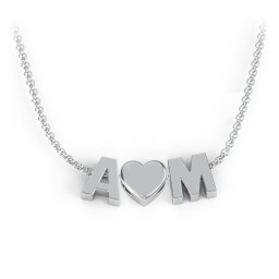 Love Letters Pendant in 925 Sterling Silver