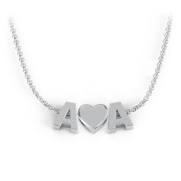 Love Letters Pendant in 925 Sterling Silver