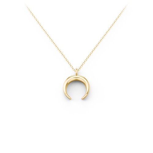 Crescent Horn Pendant