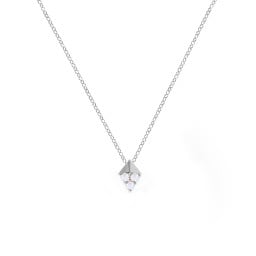 Diamond Shape Pendant with Gemstones