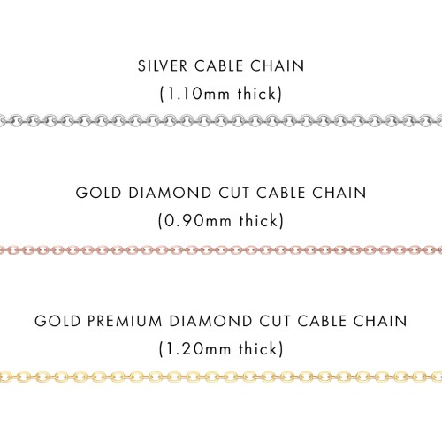 Pavé S Initial Necklace with Satellite Gemstone