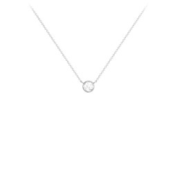 Bezel Set 3mm Gemstone Pendant