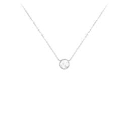 Bezel Set 4mm Gemstone Pendant