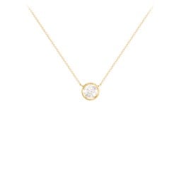 Bezel Set 5mm Gemstone Pendant