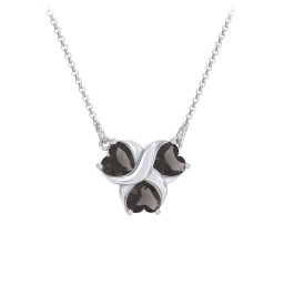 Love and Kisses 3 Gemstone Pendant