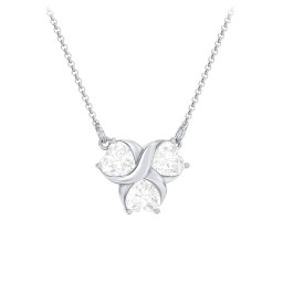 Love and Kisses 3 Gemstone Pendant