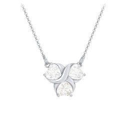 Love and Kisses 3 Gemstone Pendant