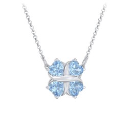 Love and Kisses 4 Gemstone Pendant