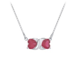 Love and Kisses Gemstone Pendant