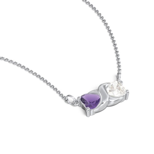 Love and Kisses Gemstone Pendant