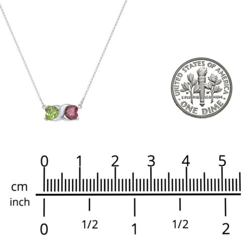 Love and Kisses Gemstone Pendant