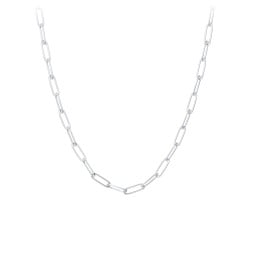 18" Bold Paper Clip Chain Necklace