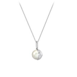 Engravable Half-Cup Pearl Necklace