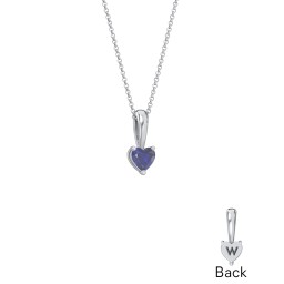 Engravable Generations Stacking Hearts Pendant - 1
