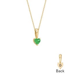 Engravable Generations Stacking Hearts Pendant - 1