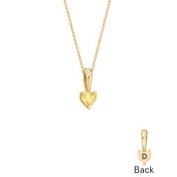 Engravable Generations Stacking Hearts Pendant - 1