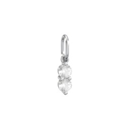 2 Gemstone Vertical Charm