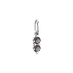 2 Gemstone Vertical Charm