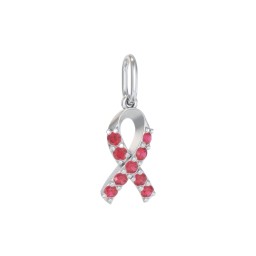 Pavé Awareness Ribbon Charm
