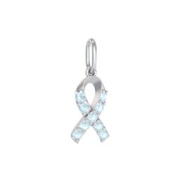 Pavé Awareness Ribbon Charm