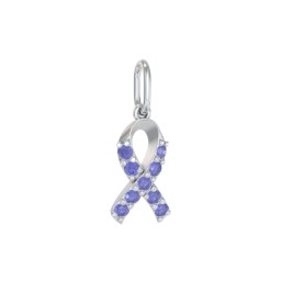 Pavé Awareness Ribbon Charm