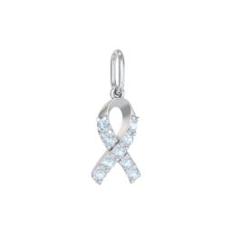 Pavé Awareness Ribbon Charm