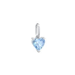 Heart Gemstone Charm