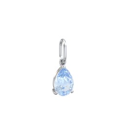 Pear Gemstone Charm