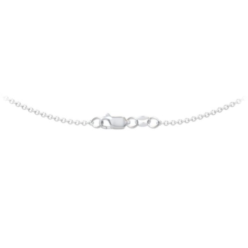 18" Cable Chain Necklace – Sterling Silver