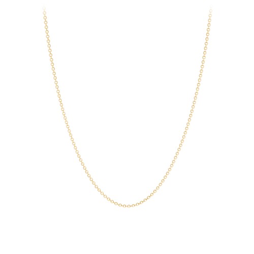 Gold Diamond Cut Cable Chain Necklace - 16" – 9kt Yellow Gold