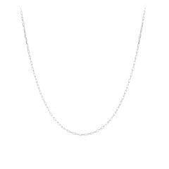 Sterling Silver 24" Long Box Chain Necklace