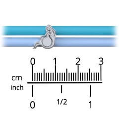 Engravable Mermaid Charm Silicone Bracelet Set - Double Style