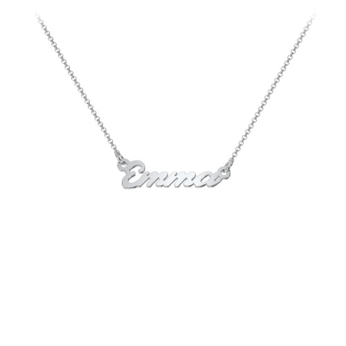 Kids Dainty Personalised Name Necklace – Sterling Silver
