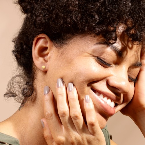 Ocean Collection Studs With Accent - Pair