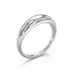 Dome Statement Ring – Sterling Silver
