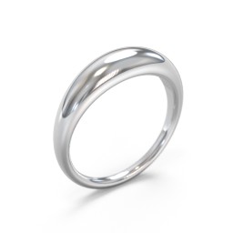Dome Statement Ring in 925 Sterling Silver