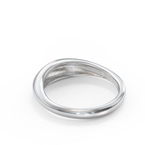 Dome Statement Ring – Sterling Silver
