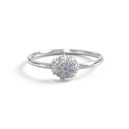Sea Urchin Ring With Accent