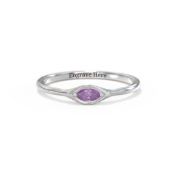 East-West Marquise Ring