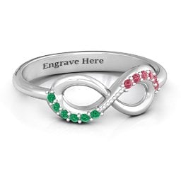 Infinity Accent Ring