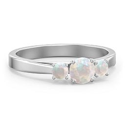 Three Stone Eternity Ring