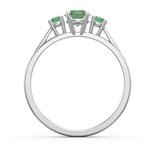 Three Stone Eternity Ring