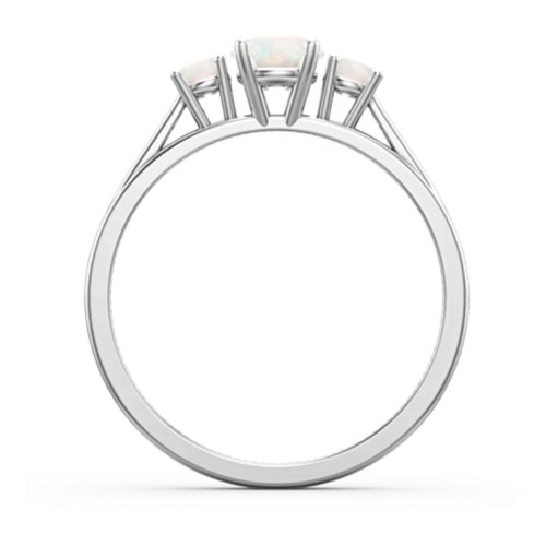 Three Stone Eternity Ring